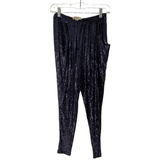 Michael Michael Kors Navy Blue Sequin Pants size XS - Picture 1 of 7